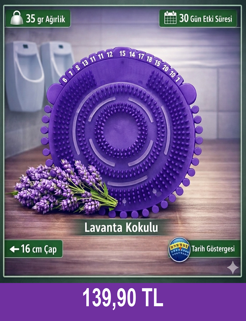 Lavanta Kokulu Pisuvar Koku Giderici - Virago Kimya